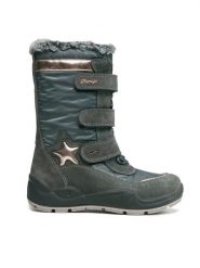 Primigi Kozaki GORE-TEX 4883055 D Szary. Szare kozaki dziewczęce Primigi, bez wzorów, z gore-texu, bez obcasa. Za 499.99 zł.