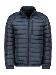 Geographical Norway Kurtka pikowana "Alonzo" w kolorze granatowym rozmiar: XL. Niebieskie kurtki męskie Geographical Norway, xl, bez wzorów, bez kaptura. Za 299.37 zł.