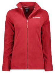 ANAPURNA Kurtka polarowa "Tonneau" w kolorze czerwonym rozmiar: M. Czerwone kurtki damskie ANAPURNA, m, bez wzorów, z polaru, bez kaptura. Za 66.47 zł.