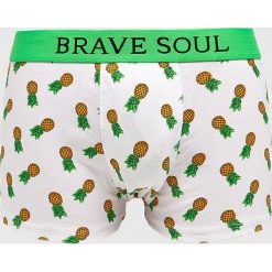 Brave Soul - Bokserki (3-pack). Zielone bokserki męskie Brave Soul, bez wzorów, z bawełny. W wyprzedaży za 34.90 zł.