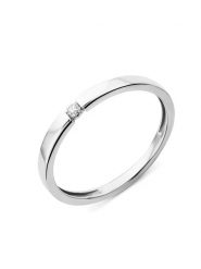 Diamant Exquis Złoty pierścionek z diamentem rozmiar: 54. Szare pierścionki damskie Diamant Exquis, z diamentem, złote. Za 1,035.99 zł.