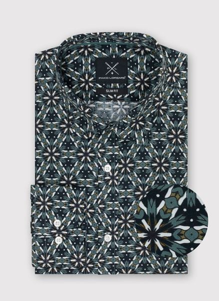 PAKO LORENTE – Koszula męska P22WF-1X-017-Z-S. Koszule męskie Pako Lorente, m, bez wzorów, z bawełny, bez kołnierzyka, bez ramiączek. Za 119.99 zł.