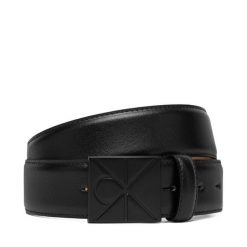 Pasek Męski Calvin Klein. Czarne paski męskie CALVIN KLEIN, bez wzorów. Za 289.99 zł.