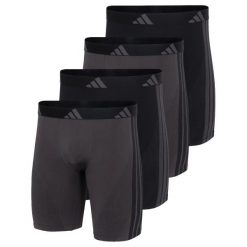 Bokserki Active Micro Stretch 4 pak. Bokserki męskie Adidas, m, z materiału, na fitness i siłownię. Za 351.00 zł.
