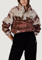 Bluza Kobieta COLUMBIA Helvetia™ II Printed Cropped Half Snap. Brązowe bluzy bez kaptura damskie Columbia, xs, z materiału. Za 498.00 zł.