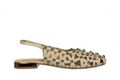 Sandały Gioseppo Calamus Off White 602206, Beżowy, Skóra naturalna - 39. Brązowe sandały damskie Gioseppo, bez wzorów, ze skóry, bez obcasa. W wyprzedaży za 269.10 zł.