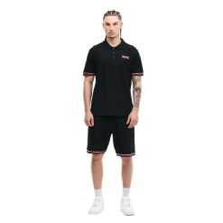 Polo Lonsdale Chillingham. Białe szorty męskie Lonsdale, xl, z bawełny, na fitness i siłownię. Za 315.50 zł.