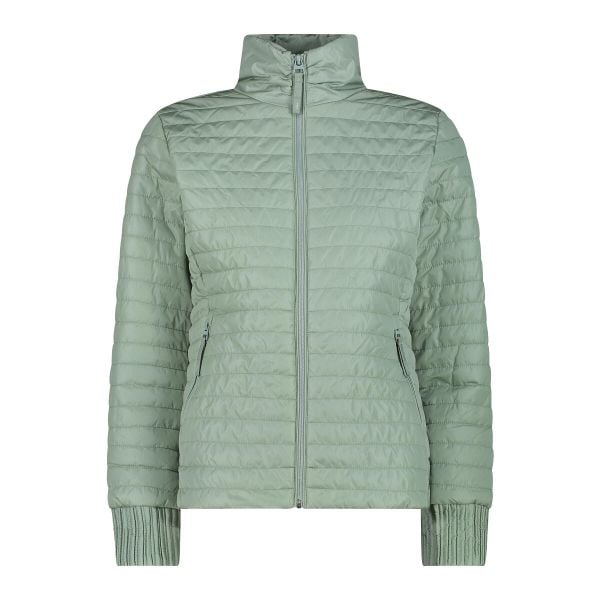 Damska kurtka puchowa CMP. Niebieskie kurtki damskie CMP, bez wzorów, z puchu, bez kaptura. W wyprzedaży za 472.00 zł.