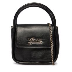 Torebka Guess. Czarne torebki klasyczne damskie Guess, z aplikacjami, bez dodatków. Za 299.99 zł.