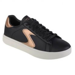 Buty do chodzenia damskie Skechers Eden Lx-beaming Glory. Czarne buty sportowe na co dzień damskie Skechers, bez wzorów, z gumy, trekkingowe. Za 294.00 zł.