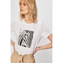Tally Weijl - Top. Białe topy damskie TALLY WEIJL, m, bez wzorów, z bawełny, bez kołnierzyka. W wyprzedaży za 29.90 zł.