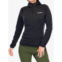 Bluza polarowa damska Berghaus Heuberg Hoody. Czarne bluzy bez kaptura damskie Berghaus, s, z polaru. Za 403.99 zł.