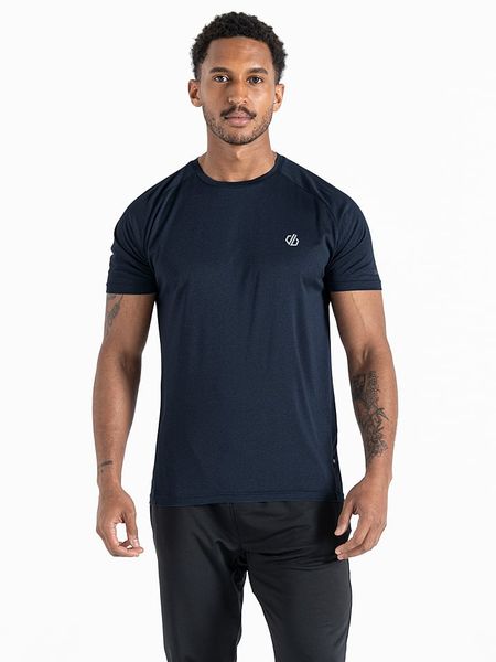 Dare 2b Koszulka sportowa "Accelerate" w kolorze granatowym rozmiar: XXL. Niebieskie t-shirty sportowe męskie Dare 2b, s, z materiału, bez ramiączek, outdoorowe. Za 42.95 zł.