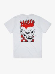Koszulka sportowa MANTO Blaze z krótkim rękawem. Białe bluzki sportowe damskie Manto, xl, z bawełny, bez ramiączek. Za 62.99 zł.