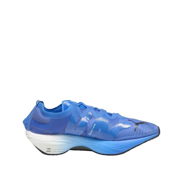 Buty biegowe PUMA FastFWD Nitro Elite Białe Niebieskie Różowe. Białe obuwie do biegania damskie Puma. Za 518.45 zł.
