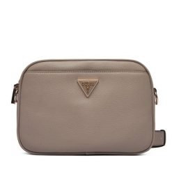 Torebka Guess. Brązowe listonoszki damskie Guess, z aplikacjami, bez dodatków. Za 549.99 zł.