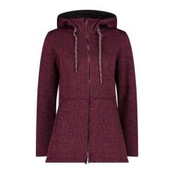 Bluza damska turystyczna CMP 32H2076. Czerwone bluzy bez kaptura damskie CMP, l. W wyprzedaży za 258.99 zł.
