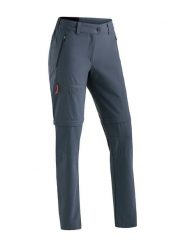 Maier Sports Spodnie funkcyjne Zipp-Off "Nata" w kolorze antracytowym rozmiar: 40. Czarne spodnie dresowe damskie Maier Sports, z materiału, outdoorowe. Za 231.13 zł.