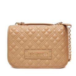 Torebka LOVE MOSCHINO. Brązowe torebki klasyczne damskie Love Moschino, bez wzorów, bez dodatków. Za 659.99 zł.