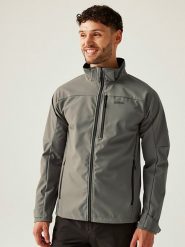Regatta Kurtka softshellowa "Arana" w kolorze khaki rozmiar: XL. Brązowe kurtki outdoor męskie Regatta, xl, bez wzorów, bez kaptura. Za 158.10 zł.