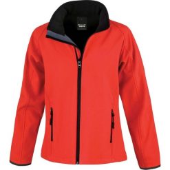 Kurtka Result Softshell Femme Printable. Czarne kurtki damskie RESULT, m, bez wzorów, z poliesteru, bez kaptura. Za 113.25 zł.