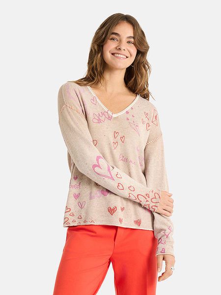LIEBLINGSSTÜCK Sweter "Alara" w kolorze beżowym rozmiar: 34. Brązowe swetry klasyczne damskie LIEBLINGSSTÜCK, bez kołnierzyka. Za 373.35 zł.