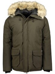 Geographical Norway Parka "Claude" w kolorze khaki rozmiar: S. Brązowe parki męskie Geographical Norway, s, bez wzorów. Za 184.46 zł.