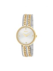 Liu Jo Zegarek Chains TLJ2412 Srebrny. Szare, analogowe zegarki damskie Liu Jo, srebrne. Za 699.99 zł.