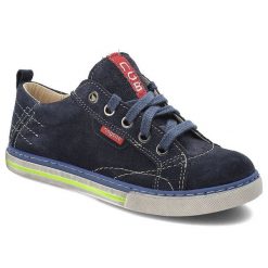 Granatowe Półbuty Nagaba Damskie Wygodne Buty. Niebieskie półbuty damskie Nagaba, bez wzorów, z materiału, eleganckie, bez obcasa, na platformie. Za 179.00 zł.