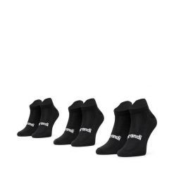 Skarpety krótkie Sprandi. Czarne skarpetki męskie Sprandi, bez wzorów. Za 39.99 zł.