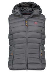 Geographical Norway Kamizelka pikowana "Vatikolor" w kolorze antracytowym rozmiar: L. Czarne kamizelki damskie Geographical Norway, l. Za 132.36 zł.