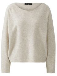 Miss Lagotte Sweter w kolorze kremowym rozmiar: 34. Brązowe swetry klasyczne damskie Miss Lagotte, bez kołnierzyka. Za 126.99 zł.