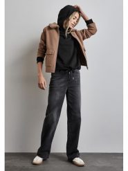 Street One Bluza w kolorze czarnym rozmiar: 36. Czarne bluzy z kapturem damskie Street One, z bawełny. Za 83.42 zł.