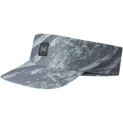 Czapka z daszkiem BUFF PACK SPEED VISOR EUKAR ASH. Niebieskie czapki męskie Buff, bez wzorów, z elastanu. Za 94.99 zł.