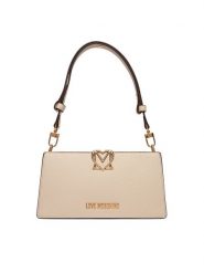 LOVE MOSCHINO Torebka JC4128PP1OLM0110 Écru. Torebki klasyczne damskie Love Moschino, bez wzorów, ze skóry, bez dodatków. Za 879.99 zł.