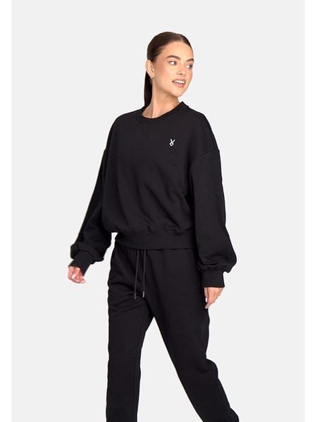 Cardio Bunny Bluza w kolorze czarnym rozmiar: S. Czarne bluzy bez kaptura damskie Cardio Bunny, s, z bawełny. Za 67.24 zł.