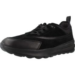 Buty GEOX U46BAA 04322 Czarny. Czarne buty trekkingowe męskie Geox, ze skóry, bez zapięcia, na fitness i siłownię. Za 372.99 zł.