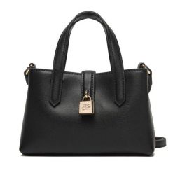 Torebka KARL LAGERFELD. Czarne torebki klasyczne damskie Karl Lagerfeld, bez wzorów, bez dodatków. Za 849.99 zł.
