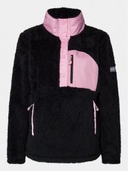 Roxy Bluza Alabama Otlr ERJFT04714 Czarny Regular Fit. Czarne bluzy bez kaptura damskie Roxy, l, z syntetyku. Za 219.99 zł.