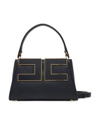 Elisabetta Franchi Torebka BS-07A-66E2-V360 Czarny. Czarne torebki klasyczne damskie Elisabetta Franchi, bez wzorów, bez dodatków. Za 1,539.00 zł.