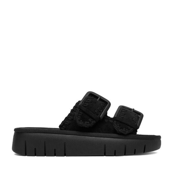 Klapki Roxy. Czarne klapki damskie Roxy, bez wzorów, bez obcasa. Za 179.99 zł.