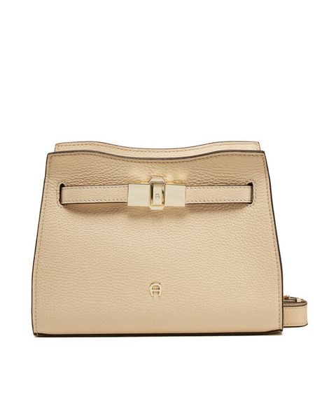 Aigner Torebka 132961 Biały. Białe listonoszki damskie Aigner, bez wzorów, ze skóry, bez dodatków. Za 1,489.00 zł.