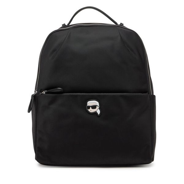 Plecak KARL LAGERFELD. Czarne plecaki damskie Karl Lagerfeld, bez wzorów. Za 689.99 zł.