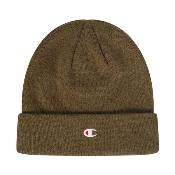 Czapka unisex Champion Beanie Cap. Zielone czapki męskie CHAMPION, na jesień, bez wzorów, z materiału. Za 62.99 zł.