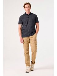 Garcia Koszulka polo w kolorze granatowym rozmiar: XXL. Niebieskie koszulki polo męskie Garcia, xxl, bez wzorów, z bawełny, bez ramiączek. Za 131.74 zł.