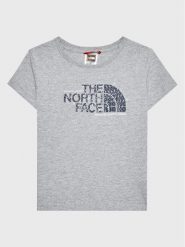 The North Face T-Shirt Graphic NF0A7X5B Szary Regular Fit. Szare t-shirty chłopięce The North Face, bez wzorów, z syntetyku, bez ramiączek. Za 79.99 zł.