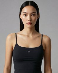 Koszulka bez rękawów Softform™ - Czarny. Czarne bluzki sportowe damskie JOY STUDIO, m, bez wzorów, ze skóry, bez ramiączek. Za 168.00 zł.