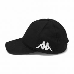 Czapka Kappa Bapov. Czarne czapki męskie Kappa, bez wzorów. Za 170.00 zł.