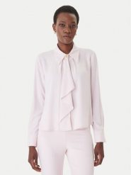 Rinascimento Koszula CFC0127637003 Różowy Regular Fit. Czerwone koszule damskie RINASCIMENTO, s, bez wzorów, z syntetyku, biznesowe, bez kołnierzyka, bez ramiączek. Za 499.99 zł.