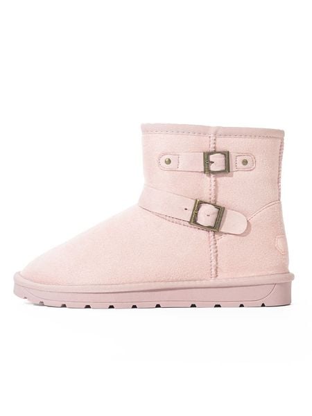 Blackfield Botki zimowe "Olwen" w kolorze jasnoróżowym rozmiar: 38. Różowe botki damskie Blackfield, na zimę, bez obcasa, bez zapięcia. Za 161.34 zł.